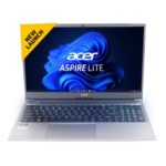 Acer Aspire Lite 12th Gen Intel Core i5-1235U Premium Laptop (16 GB RAM/512 GB SSD/Win11 Home/Intel Graphics) AL15-52, 39.62cm (15.6") Full HD Display, White Backlit Keyboard, Steel Gray, 1.59KG