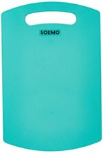 Amazon Brand - Solimo Plastic Cutting/Chopping Board - Turquoise Blue