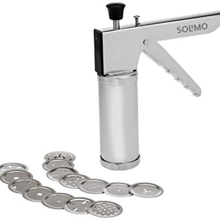 Amazon Brand - Solimo Stainless Steel Kitchen Press/Noodles/Murukku maker
