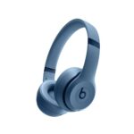 Beats Solo 4 – Wireless Bluetooth Over Ear Ultralight Headphones, Up to 50H of Battery Life, 10 min Fast Charge for 5H Battery, Mic w/Voice Assist, 3.5 mm, Apple & Android Compatible - Slate Blue