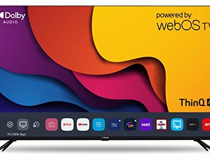 Beston 109 cm (43 inches) Full HD Smart LED TV BS43FW1 (Black) (2022 Model) | Powered by WebOS