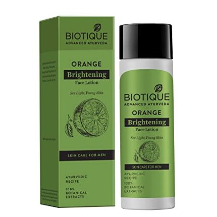 Biotique Bio Orange Whitening Face Lotion for Men, 120ml