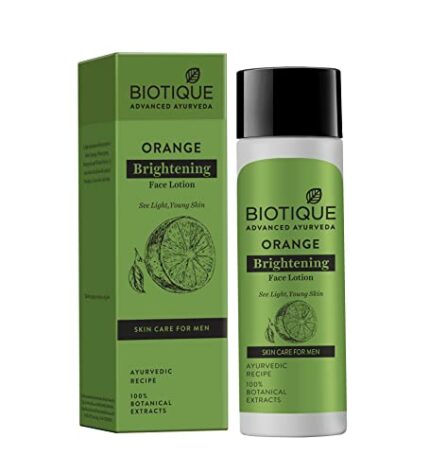 Biotique Bio Orange Whitening Face Lotion for Men, 120ml