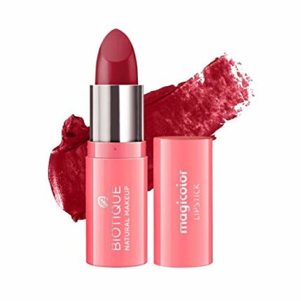 Biotique Natural Makeup Magicolor Lipstick, Fire Me Up