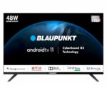 Blaupunkt 101 cm (40 inches) Cyber Sound G2 Series Full HD LED Google TV 40CSG7112 (Black)