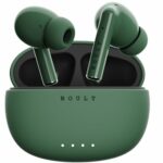 Boult Audio W20 Truly Wireless in Ear Earbuds with 35H Playtime, Zen™ ENC Mic, 45ms Low Latency, 13mm Bass Drivers, Type-C Fast Charging, Made in India,Touch Controls, IPX5 Ear Buds TWS (Pine Green)