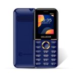 CELLECOR C9 PRO Dual Sim GSM Feature Phone with 1000 mAH Battery | Torch Light | Wireless FM |Auto Call Recording| (1.8" Display) (Blue)