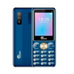 CELLECOR X9 Dual Sim Feature Phone 2750 mAH Battery with Torch Light, Wireless FM and Rear Camera (2.4" Display) (Blue)