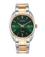 CITIZEN Stainless Steel Analog Green Dial Men Watch-Bi5104-57Z, Multi-Color Band