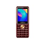 Carvaan Saregama Malayalam M21 Keypad Mobile Phone - 1500 Pre-Loaded Songs, Dual Sim, 2.4 Inch Screen, 2500 mAh Battery, 2 GB Free Memory Space, Wireless FM, Bluetooth, Rear VGA Camera | Metallic Red