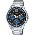 Casio Enticer Analog Black Dial Men's Watch - MTP-1374HD-2AVIF (A1646)