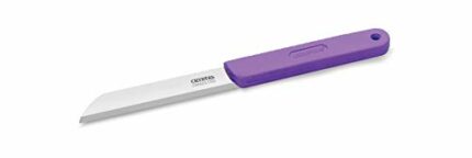 Crystal 8-inch All Purpose Plain Edge, CL008, Plastic & Steel, Silver