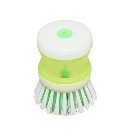 DISHA Fashion Cleaning Brush with Soap Dispenser for Kitchen, Sink, Dish Washer and Other Household Cleaner ( 1 - PC )