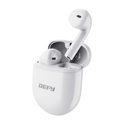 Defy Gravityu Bluetooth in Ear Headphones Lunar White