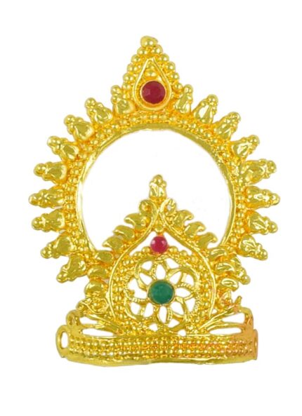 Deity God Jewellery Crown for All Gods and Goddesses (78074A)