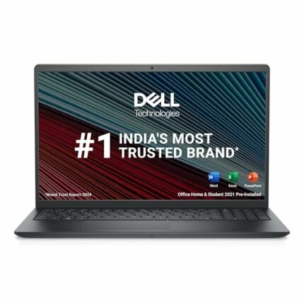 Dell 15 Thin & Light Laptop, Intel Core i5-1235U Processor/16GB DDR4 + 512GB SSD/Intel UHD Graphics/15 (38cm) FHD Display/Windows 11 + MSO'21/15 Month McAfee/Carbon Black/Spill-Resistant KB/1.69kg