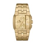 Diesel Stainless Steel Analog Gold Dial Men Watch-Dz4639, Gold Band