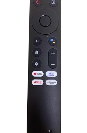 Ditec Compatible Oneplus Tv Remote Original Suitable for Q2 Pro Series FHD UHD QLED 1+ Television Remote Control with Voice Command - Pairing Must