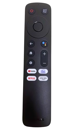 Ditec Compatible Oneplus Tv Remote Original Suitable for Q2 Pro Series FHD UHD QLED 1+ Television Remote Control with Voice Command - Pairing Must