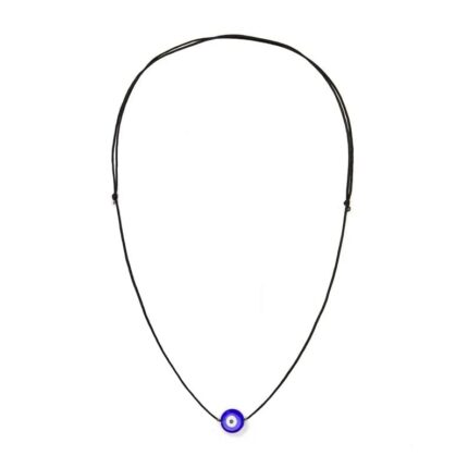 Evil Eye Necklace Choker Evil Eye Pendant Handmade Jewelry Nazar Protection Necklace for Men Women Kids (Pack of 2)