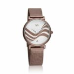 Fastrack Vyb Seeker Quartz Analog Silver Dial Stainless Steel Strap Watch for Girls-FV60013QM01W