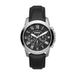 Fossil Grant Chronograph Black Dial Men's Watch-FS4812