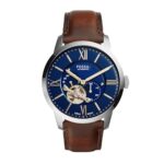 Fossil Townsman Analog Blue Dial Men's Leather Watch-ME3110