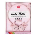 FunBlast Earphone for Kids - Cute Rabbit Wired Earphone, Headphones for Kids Girls Gifts Headphone for Smartphone, Gaming Headphone, Stereo Earphone, Stylish Headphones for Girls/Boys (Pink)