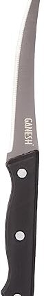 Ganesh Stainless Steel Kitchen Bold Tomato Knife Vegetable Cutting and Chopping Knife, Serrated Edge