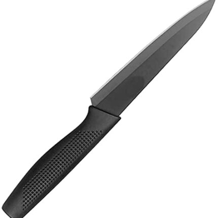 HEXONIQ® Kitchen Knife, Professional Chef Stylish Knife 9 Inch - High Carbon Stainless Steel - Ultra Sharp Cooking Knife For Kitchen & Cooking, Black, Pack of 1