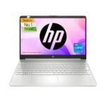 HP 15s 12th Gen Intel Core i5, 15/6inch (39.6 cm), 8GB RAM, 512GB SSD, Intel Iris Xe Graphics, Backlit Kb, (Win 11 Home, Natural Silver, 1.69kg), fq5202TU / fq5329TU