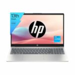 HP Laptop 15, 13th Gen Intel Core i3-1315U, 15.6-inch (39.6 cm), FHD, 8GB DDR4, 512GB SSD, Thin & light, Intel Iris Xᵉ graphics, Dual speakers (Win 11, MSO 2021, Silver, 1.59 kg), fd0006TU