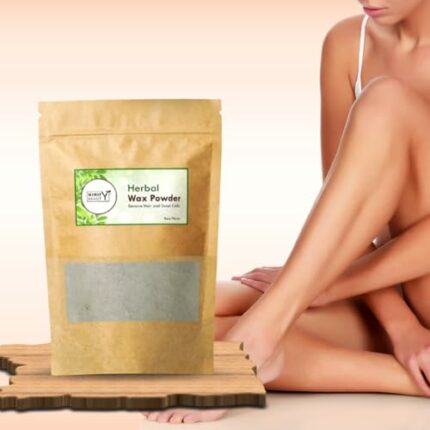 Hair Removal Herbal Wax Powder for Private Area & Body Parts - 5 min Instant Body Wax for Women