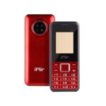 IAIR D15 Dual Sim Keypad Phone | 2800 mAH Battery & Big 1.88 Inch Display | Big Torch Light | Wireless FM & Rear Camera | Auto Call Recording | Dual Sim Support | 32 MB Ram & Storage (Red)