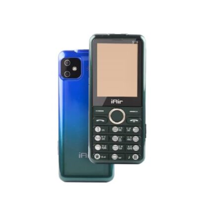 IAIR S19 Multimedia Feature Keypad Mobile with Dual SIM, 128gb Expandable Memory,Rear Camera, Call Recording, Music Player, FM, Bluetooth, Support Multi Language (Dark Green Twin)