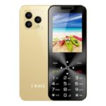 IKALL K666 Slim Feature Phone (2.8" Display, 1700 mAh and Type-C Charging) (Golden)