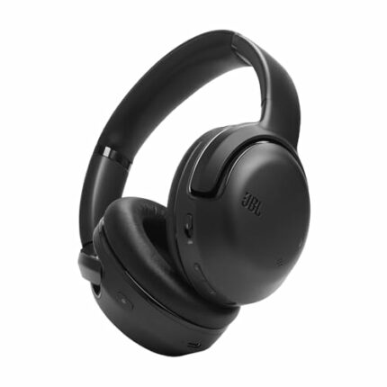 JBL Tour One M2 Adaptive Noise Cancelling Over-Ear Headphones, Spatial Sound, Smart Ambient, 50Hrs Playtime, BT 5.3 Le, Quick Charge, Multi Point Conectivity, Built-in Alexa, 2 Years Warranty (Black)