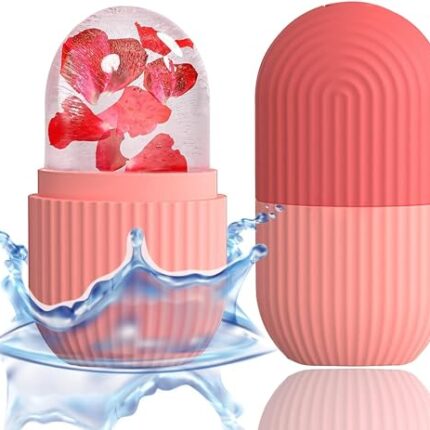 JustLatest Ice Roller For Face And Eye(Pink),Ice Roller,Face Ice Roller,Face Massager,Facial Roller,Ice Facial Roller,Ice Face Roller,Ice Rooler,Ice Roller,Ice Roller Combo,Ice Massage Roller