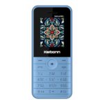 Karbonn Kphone Mini Dual GSM SIM KEYPAD Mobile 4.5cm(1.8) Bright Screen Expandable Memory up to 32 MB 1000 Phonebook Soft Blue...