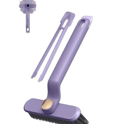 Kesi Mini Gap Cleaning Brush, Bathroom Gap Cleaning Brush, Clean The Dead Corners of Bathroom Kitchen Tiles, Multifunctional Window Slots 360 Degree Rotating No Hard Bristle Crevice Gap Multi-Purpose