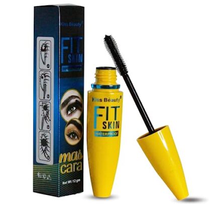 Kiss Beauty Fit Skin Ultra Volume Volumizing Mascara For Bold And Dramatic Lashes - Long-lasting, Waterproof, And Smudge-proof Formula For Stunning Eye Makeup Looks