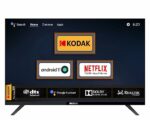 Kodak 100 cm (40 inches) 9XPRO Series Full HD Certified Android LED TV 409X5061 (Black)