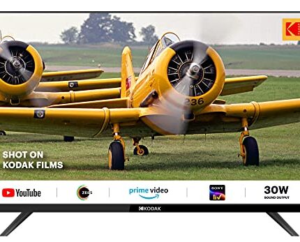 Kodak 100 cm (40 inches) Special Edition Series Full HD Smart LED TV 40SE5003BL (Black)