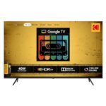 Kodak 126 cm (50 inches) CAPRO Series 4K Ultra HD LED Google TV 50CAPROGT5012 (Black)