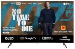 Kodak 126 cm (50 inches) Matrix Series 4K Ultra HD Smart QLED Google TV 50MT5011 (Black)