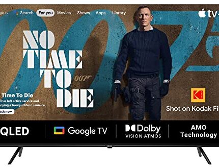 Kodak 164 Cm (65 Inches) Matrix Series 4K Ultra Hd Smart QLED Google Tv 65Mt5033, Black