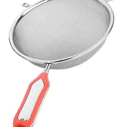 Kuber Industries Stainless Steel Soup & Juice Strainer/Liquid Filter (15 cm Diameter) Set of 1 Pcs (JST14), Silver, Standard,30L x 20W x 7H centimeters