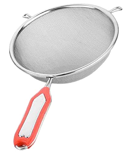 Kuber Industries Stainless Steel Soup & Juice Strainer/Liquid Filter (15 cm Diameter) Set of 1 Pcs (JST14), Silver, Standard,30L x 20W x 7H centimeters