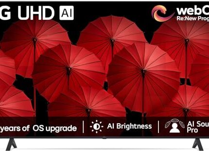 LG 108 cm (43 inches) 4K Ultra HD Smart LED TV 43UR7500PSC (Dark Iron Gray)