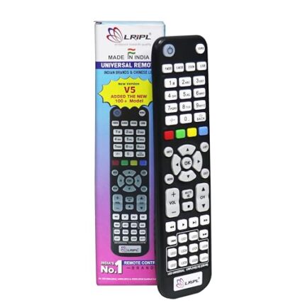 LRIPL Remote Control for All Non Branded/Chinese Local Assembled Televisions LCD LED Smart TV Remote - Pairing Required Before Use